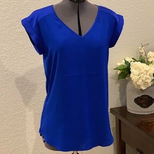 New! Express Silky V-Neck Tee